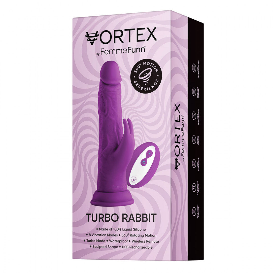 Femme Funn Wireless Turbo Rabbit | Purple